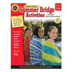 Carson-Dellosa Summer Bridge Activities Workbook, 2nd Edition, Grades 5-6