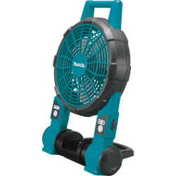 Makita USA LXT 9" 2-Speed 18V Lithium-Ion Cordless Fan, 20-5/8"H x 16"W x 4-11/16"D, Makita Blue