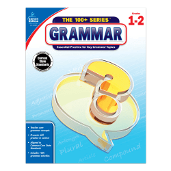Carson-Dellosa™ 100+ Series™ Grammar Workbook, Grades 1-2