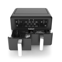 Cuisinart Dual Basket Air Fryer, 11-Quart, Black