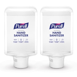 PURELL® Advanced Hand Sanitizer Foam, ES10 Refill, Citrus Scent, 1200 mL, Case of 2 Refills