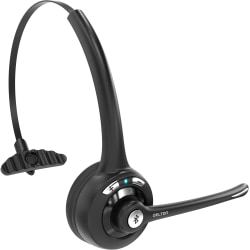 Delton 10X Bluetooth Wireless Computer Headset, Black, Total Qty 1