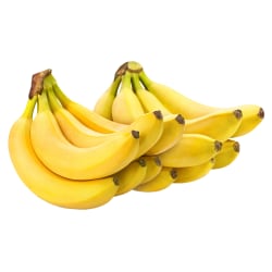 National Brand Fresh Bananas, 3 Lb, Pack Of 2 Bunches