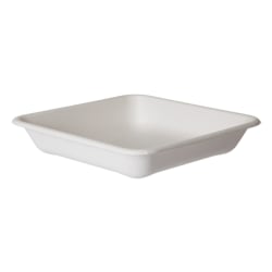Eco-Products WorldView Square Food Containers, 8", Pack Of 200 Containers