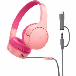 Belkin SoundForm Mini Wired On-Ear Headphones For Kids, AUD010FQPK