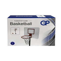 Quick Communication Corps. Game Play Basketball Tabletop Game, Clear/Black