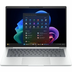 HP EliteBook 8 G1i 14" Copilot+ PC Notebook, Intel Core Ultra 7 268V, vPro Technology, 32 GB, 1 TB SSD, Windows 11 Pro, Glacier Silver Aluminum