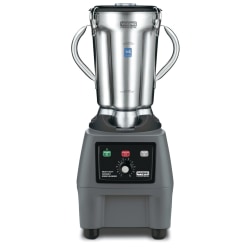 Waring Variable Speed Food Blender With Stainless Steel Container, 128 Oz, Silver/Gray