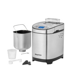 Starfrit 550-Watt Electric Bread Maker, Silver