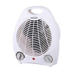 Brentwood 1500-Watt 2-In-1 Heater With Fan, 10" x 8"