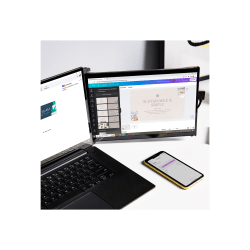 Mobile Pixels DUEX Max DS 14.1" IPS LCD Slide-Out Display For Laptops