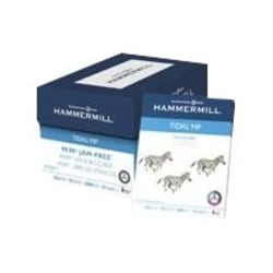 Hammermill® Tidal® Multi-Use Printer & Copy Paper, 10 Reams, White, Letter (8.5" x 11"), 5000 Sheets Per Case, 20 Lb, 92 Brightness