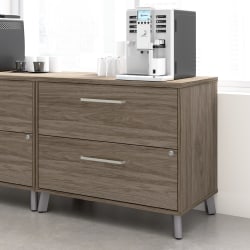 WorkPro® Motiva 36"W 2-Drawer Lateral File Cabinet, Modern Hickory, Standard Delivery