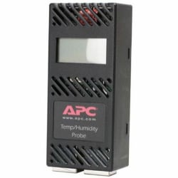 APC Temperature & Humidity Sensor with Display - Black