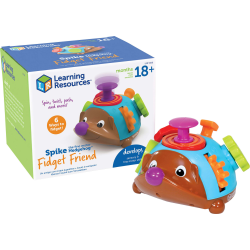Learning Resources Spike the Fine Motor Hedgehog Fidget Friend, Multicolor, Pre-K