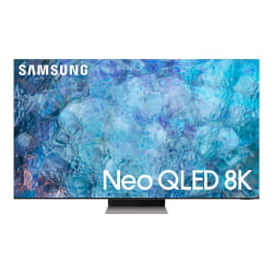 Samsung QN75QN900AF - 75" Diagonal Class (74.5" viewable) - QN900A Series LED-backlit LCD TV - Neo QLED - Smart TV - Tizen OS - 8K (4320p) 7680 x 4320 - HDR - Quantum Mini LED - stainless steel