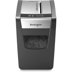 Kensington OfficeAssist Shredder M100S Anti-Jam Cross Cut - Non-continuous Shredder - Cross Cut - 10 Per Pass - - K52076AM