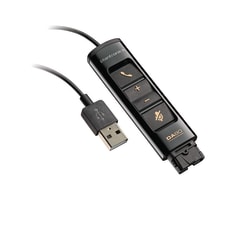 Plantronics® DA80 Audio Processor Headset, Black