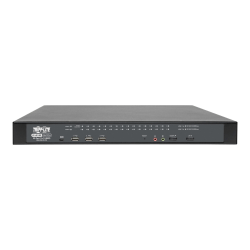 Tripp Lite NetDirector 32-Port Cat5 KVM over IP Switch Virtual Media 1 Remote + 1 Local User 1U Rack-Mount TAA - 32 Computer(s) - 1 Local User(s) - 1 Remote User(s) - 1920 x 1200 - 35 x Network (RJ-45) - 6 x USB - 1 x DVI1 x VGA