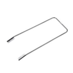 Medline Wheelchair Overhead Anti-Theft Pole, Chrome