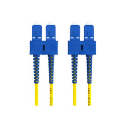 Belkin - Patch cable - SC/PC single-mode (M) to SC/PC single-mode (M) - 2 m - fiber optic - 8.3 / 125 micron - OS1 - yellow