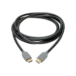 Tripp Lite High-Speed HDMI 2.0a Cable With Gripping Connectors, 10'