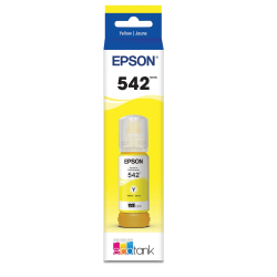 Epson® 542 EcoTank® Yellow Ink Refill Bottle, T542420-S