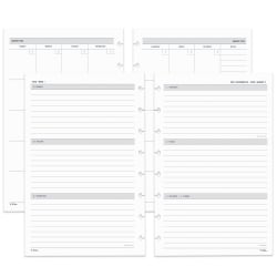 2026 TUL® Discbound Weekly/Monthly Planner Refill Pages, Junior Size, January To December
