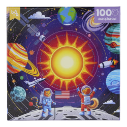 Little Yellow Bicycle 100-Piece Puzzle, Space, 17" x 22", Total Qty 1