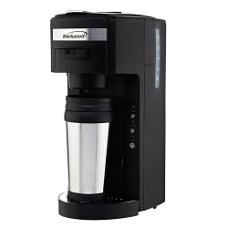 Brentwood Single-Serve 5-Cup Coffee Maker, Black