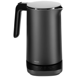 ZWILLING Enfinigy 1.5-Liter Stainless Steel Electric Kettle Pro with Cool Touch Kettle, Black