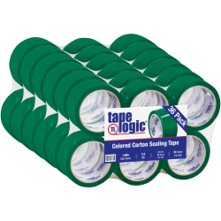 Tape Logic® Carton Sealing Tape, 2" x 55 Yd., Green, Case Of 36
