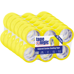 Tape Logic® Carton Sealing Tape, 2" x 55 Yd., Yellow, Case Of 36