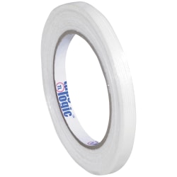 Tape Logic® 1300 Strapping Tape, 3/8" x 60 Yd., Clear, Case Of 12