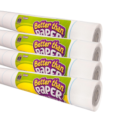 Teacher Created Resources Better Than Paper Bulletin Board Rolls, Lined, Pack Of 4 Rolls