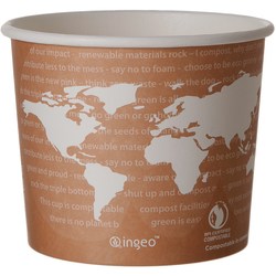 Eco-Products World Art™ Food Containers, 10 Oz, Multicolor, Pack Of 1,000 Containers