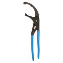 Channellock Oil Filter Plier, Curved Jaw, 15 in Long