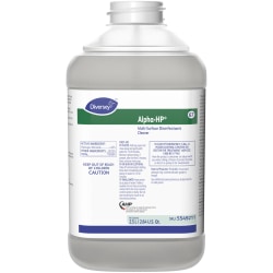 Diversey Alpha-HP Multi-Surface Disinfectant Cleaner, Citrus, 2.5L, Pack Of 2 Containers