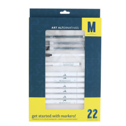 Art Alternatives Get Started Art Set, Drawing/Markers, Set Of 22 Pieces