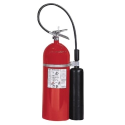 Kidde ProLine Carbon Dioxide Fire Extinguishers BC Type, 20 lb Cap. Wt.