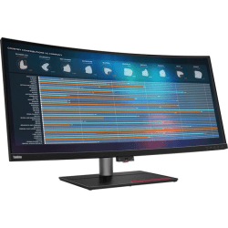 Lenovo® ThinkVision P40w-20 39.7" 5K2K WUHD Curved Screen WLED LCD Monitor