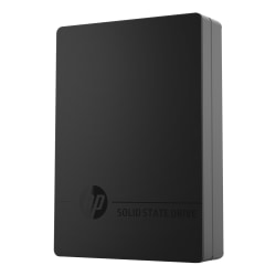 HP P600 250GB Portable External Solid State Drive, Black