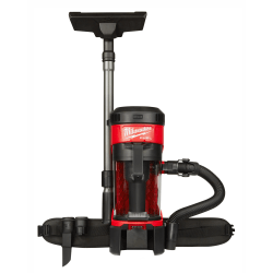 Milwaukee M18 Fuel Cordless Rechargeable HEPA Bagless Dry Commercial Backpack Vacuum