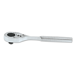 Stanley Classic Standard Length Pear Head Ratchet, 1/4 in Dr, 5 in L, Full Polish