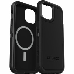 OtterBox iPhone 15, iPhone 14 & iPhone 13 Defender Series XT Case With Magsafe - For Apple iPhone 15, iPhone 14, iPhone 13 Smartphone - Black - Drop Resistant, Scrape Resistant, Dirt Resistant, Bump Resistant, Dust Resistant, Shock Absorbing