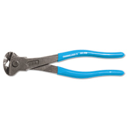 Cutting Pliers-Nippers, 8 in, Polish, Plastic-Dipped Grip