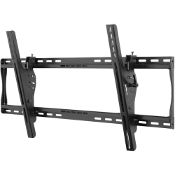 Peerless ST660P SmartMount® Universal Tilt Wall Mount for 39" to 80" Displays - Standard Models - 39" to 80" Screen Support - 200 lb Load Capacity - Semi-gloss Black
