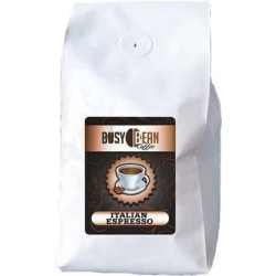 Hoffman Busy Bean Italian Espresso Whole Bean Coffee, 5 Lb, Case Of 2 Bags