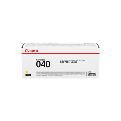Canon CRG-040YEL Original Laser Toner Cartridge - Yellow Pack - 5400 Pages