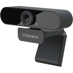 Aluratek AWC03F Webcam - 2 Megapixel - 30 fps - USB 2.0 Type A - 1920 x 1080 Video - CMOS Sensor - Manual Focus - 90° Angle - Microphone - Display Screen, Monitor, Notebook, Computer